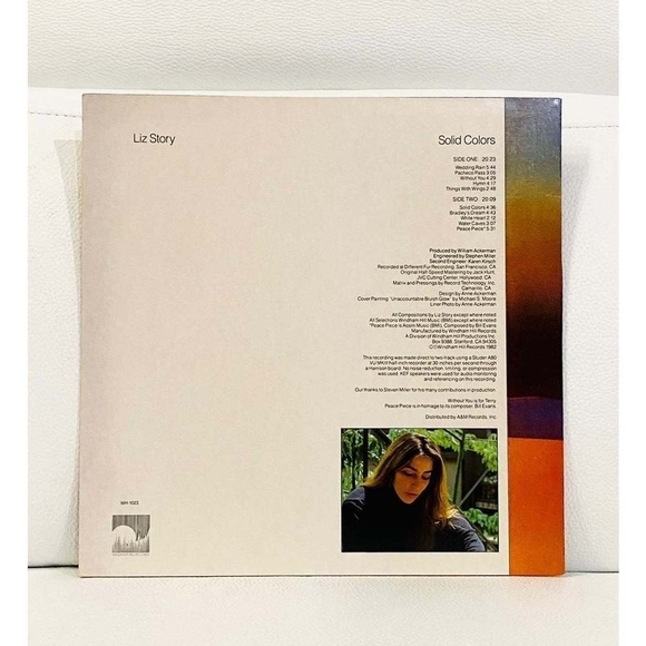 LP Liz Story - Solid Colors Vinyl Record - Picture 2 of 2